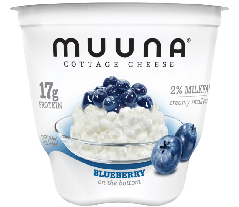 Muuna Cottage Cheese Blueberry Flavor