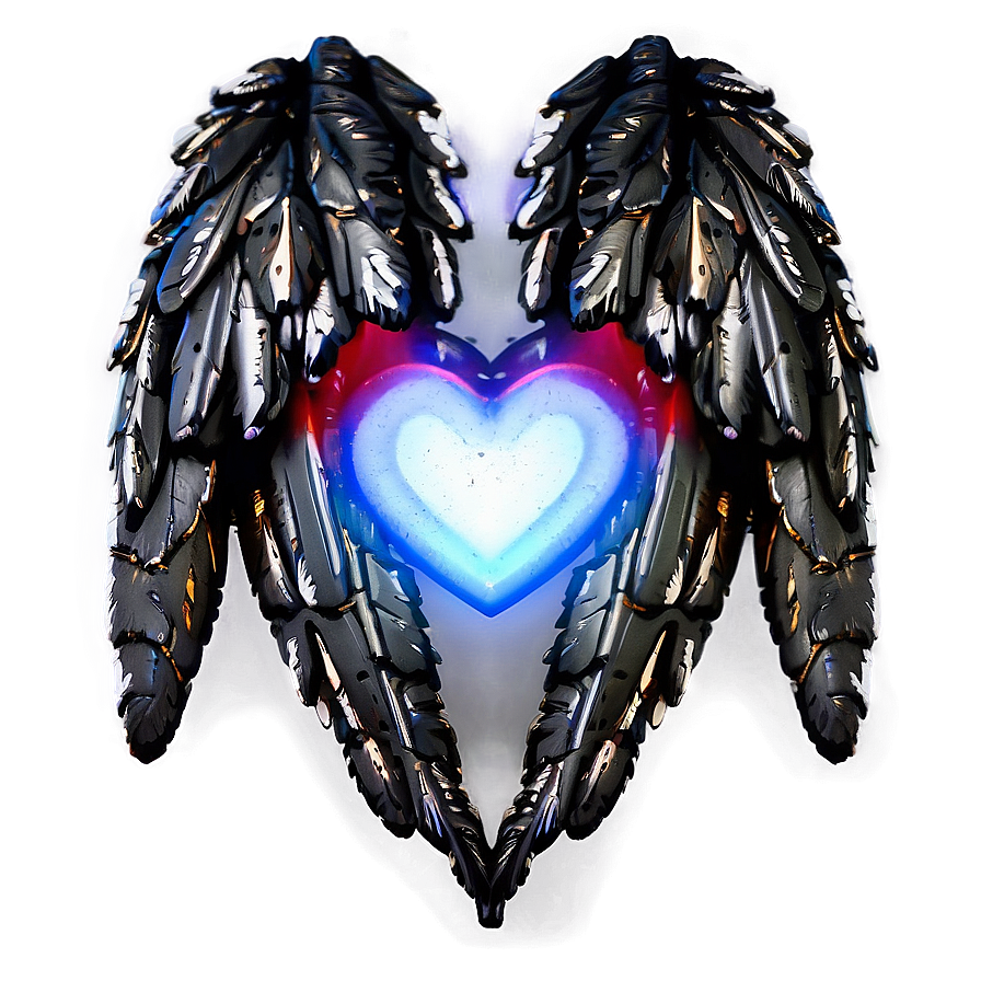 My Heart Was Not Ready Angel Wings Png 86