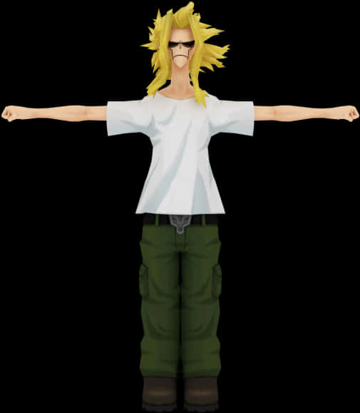 My Hero Academia Character Pose