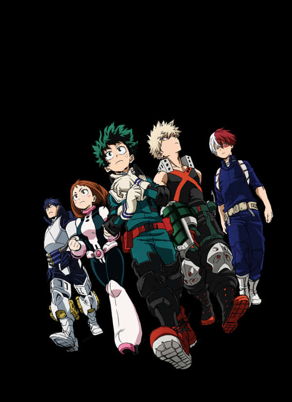 My Hero Academia Group Pose