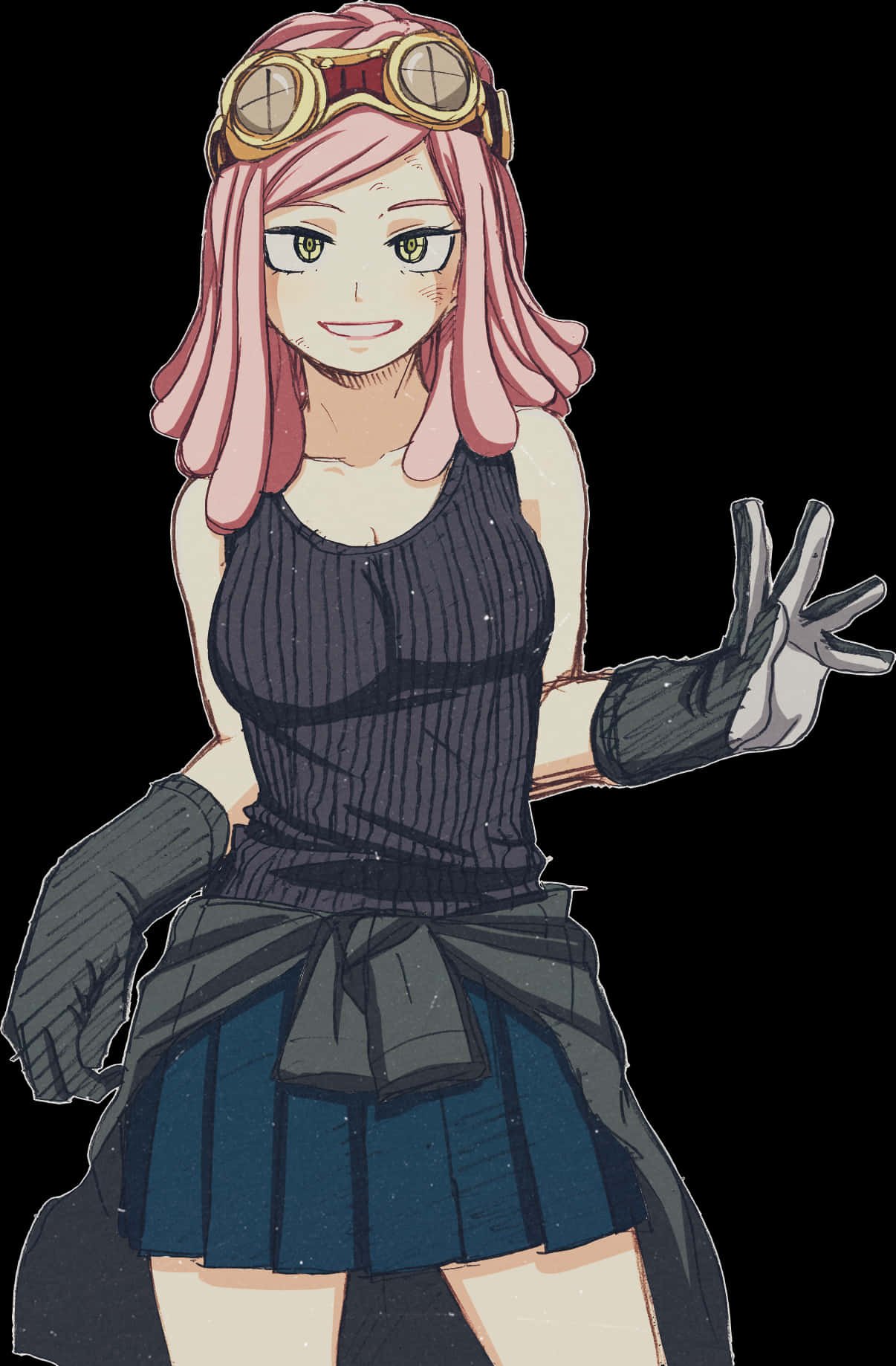 My Hero Academia Pink Haired Character