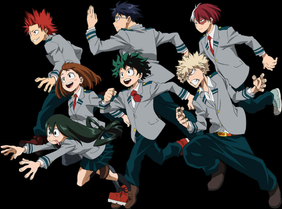 My Hero Academia Studentsin Action