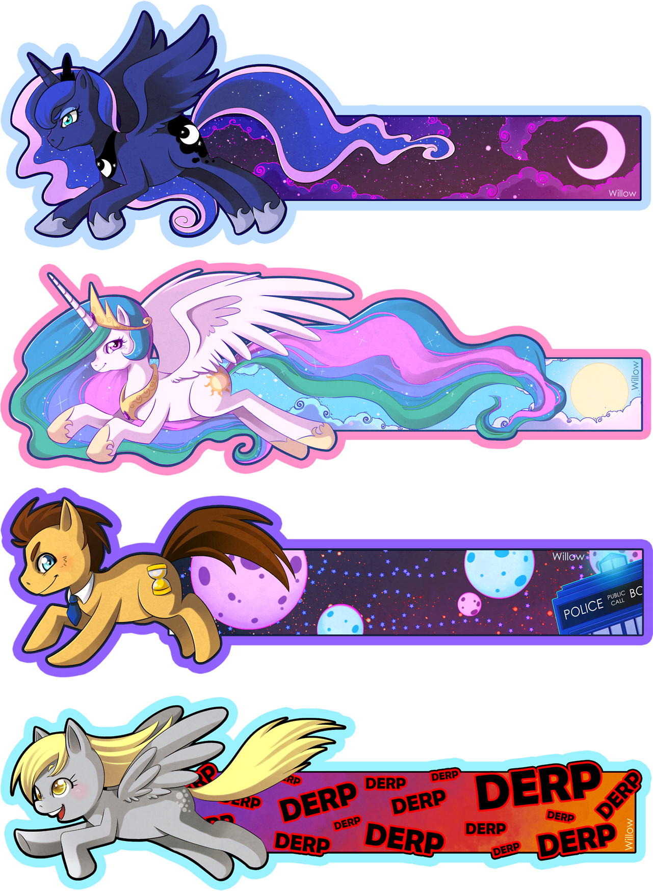 My Little Pony Character Banners