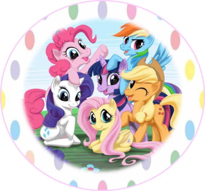 My Little Pony Group Celebration