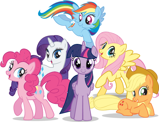 My Little Pony Group Pose