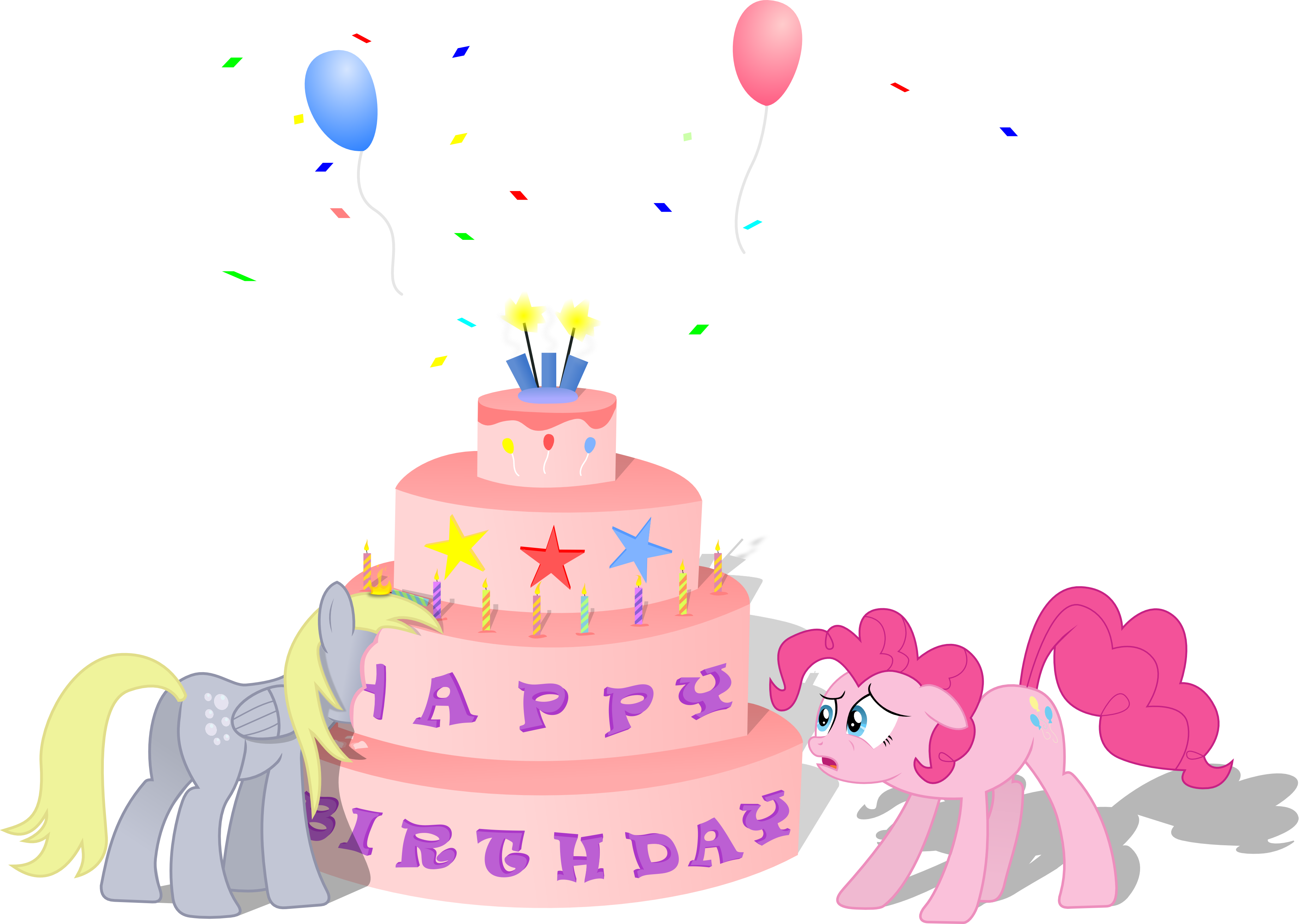 My Little Pony Happy Birthday Celebration