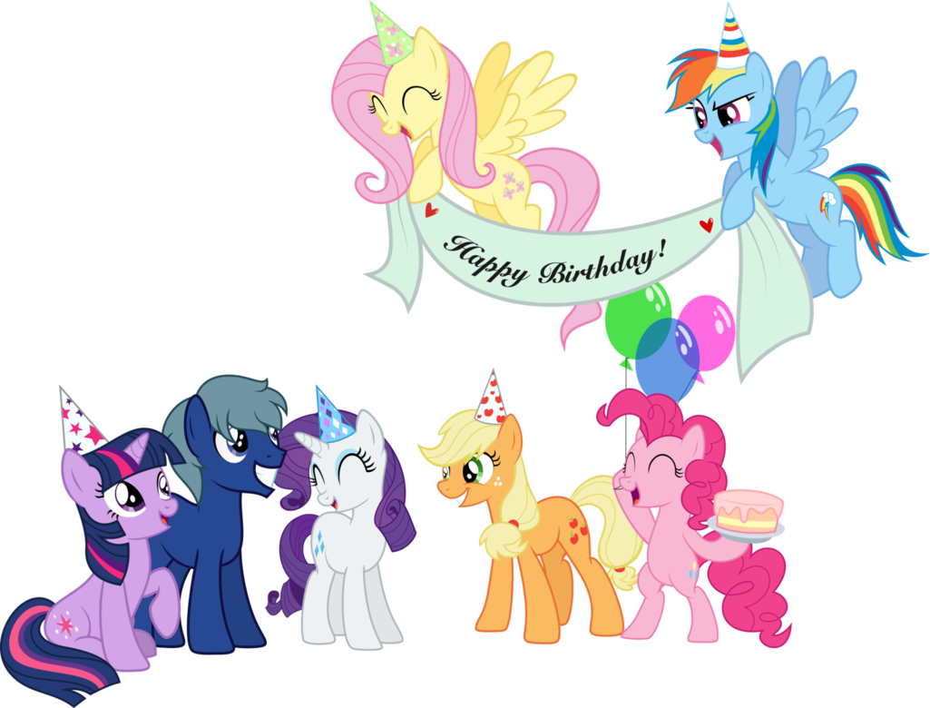 My Little Pony Happy Birthday Celebration