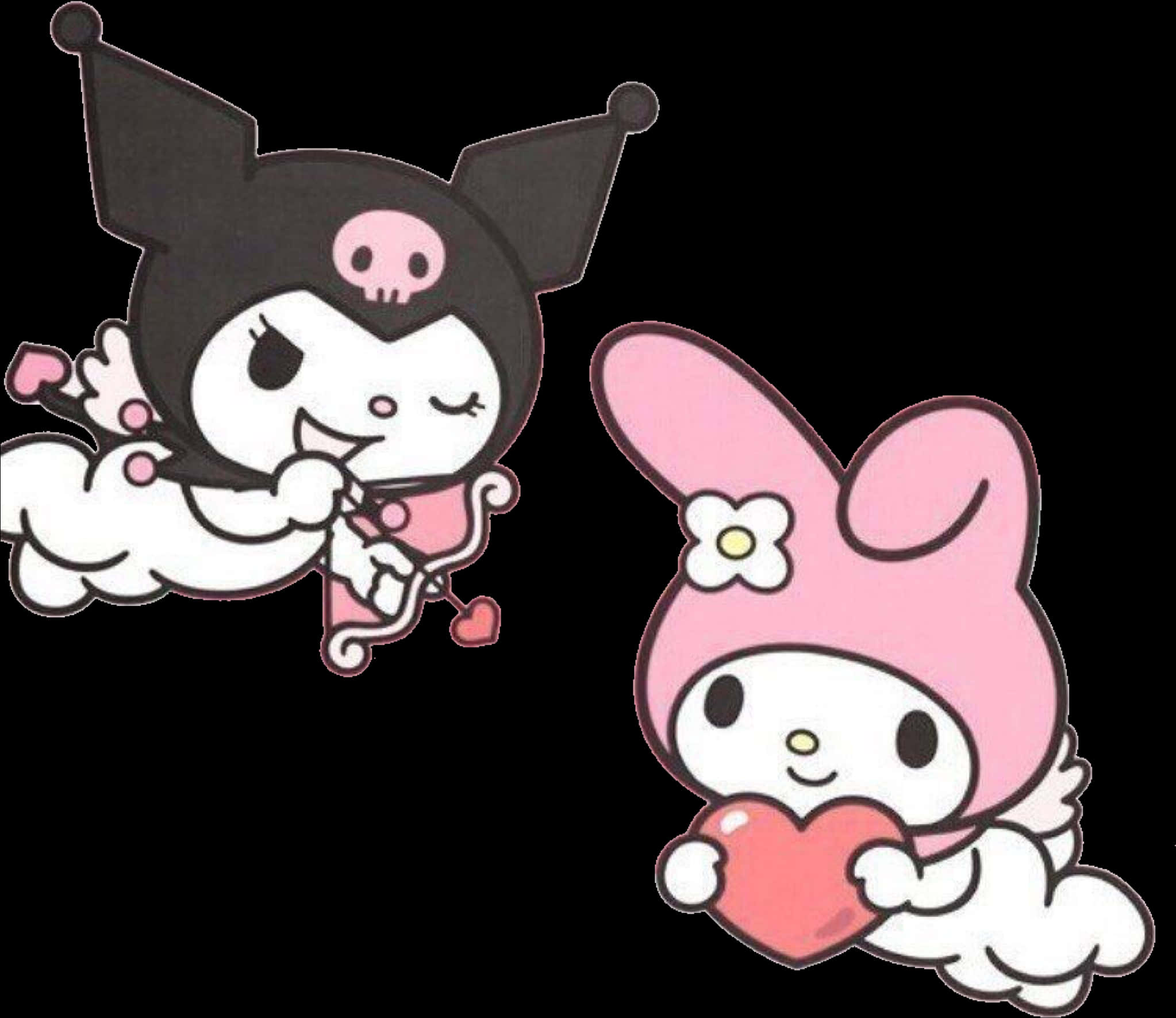 My Melodyand Kuromi Cute Characters