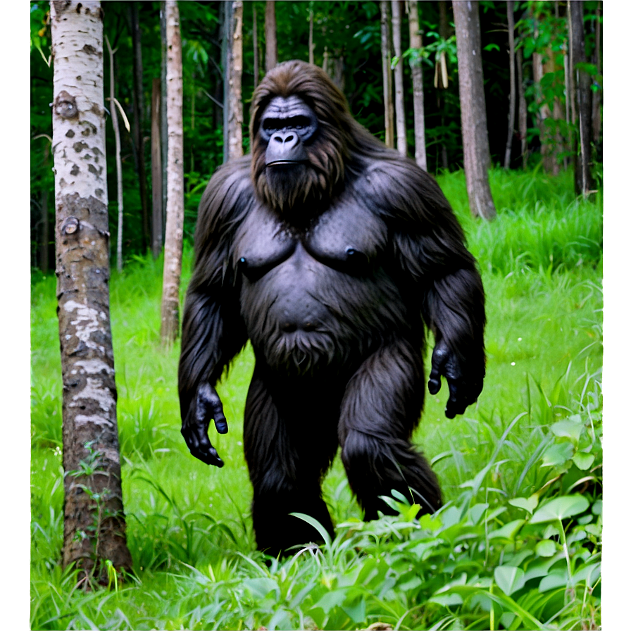 Mysterious Bigfoot Sightings Png Squ18