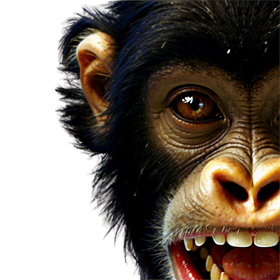 Mysterious Monkey Face Png 06272024