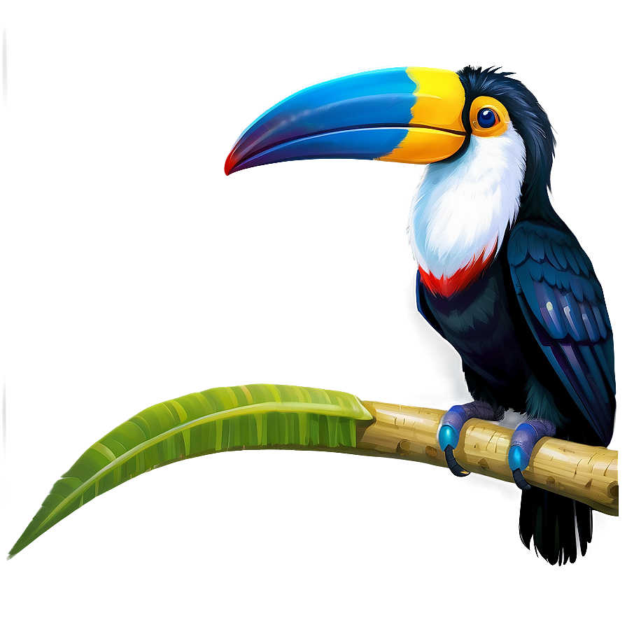 Mysterious Toucan In Shadows Png Fim