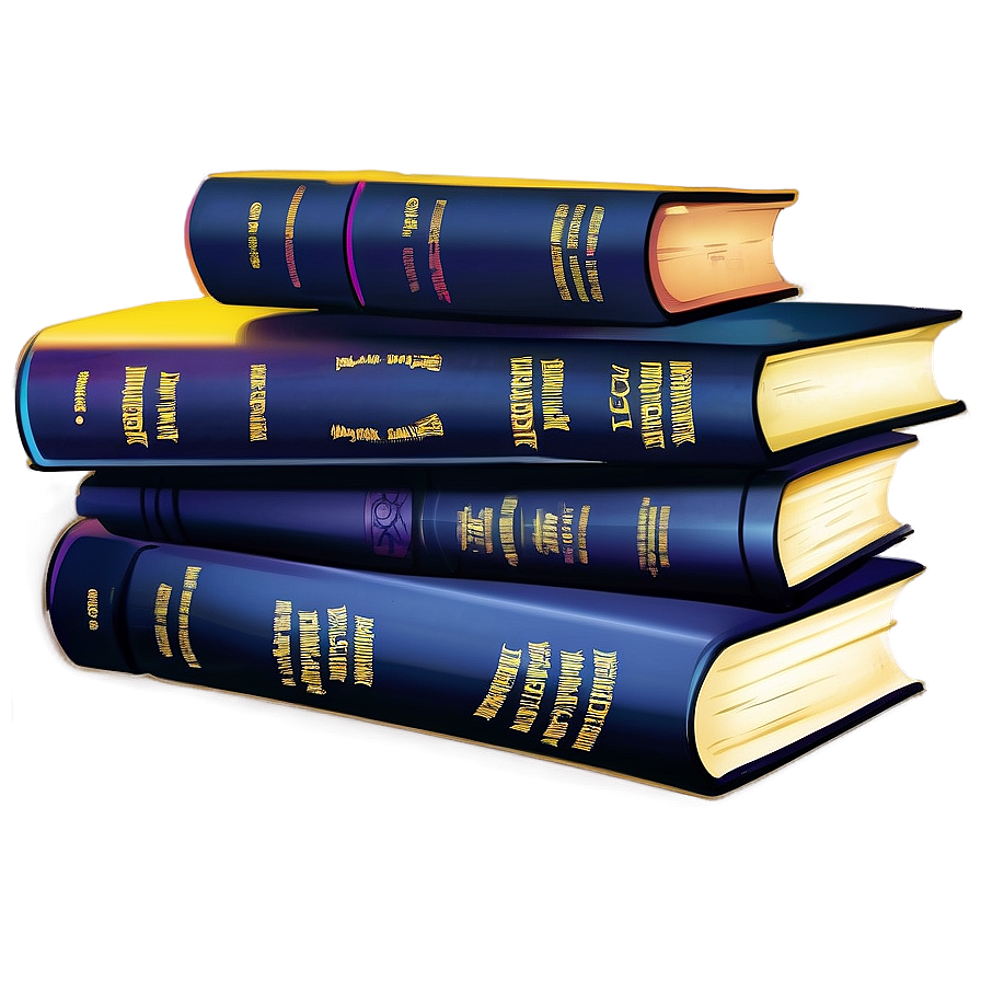 Mystery Books Stack Png Hhu8