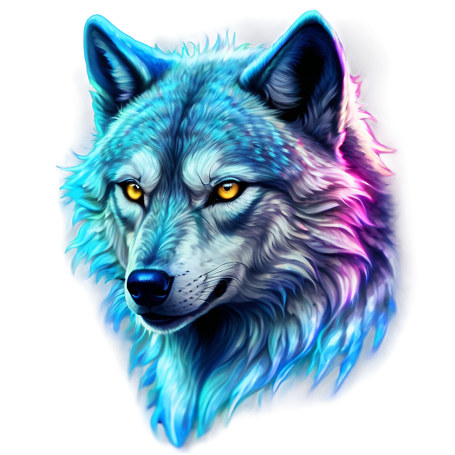 Mystic Alpha Wolf Aura Png 06292024