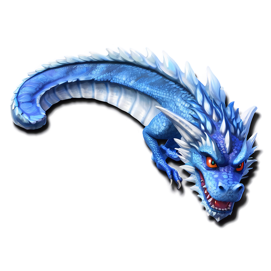 Mystic Blue Dragon Png 06252024