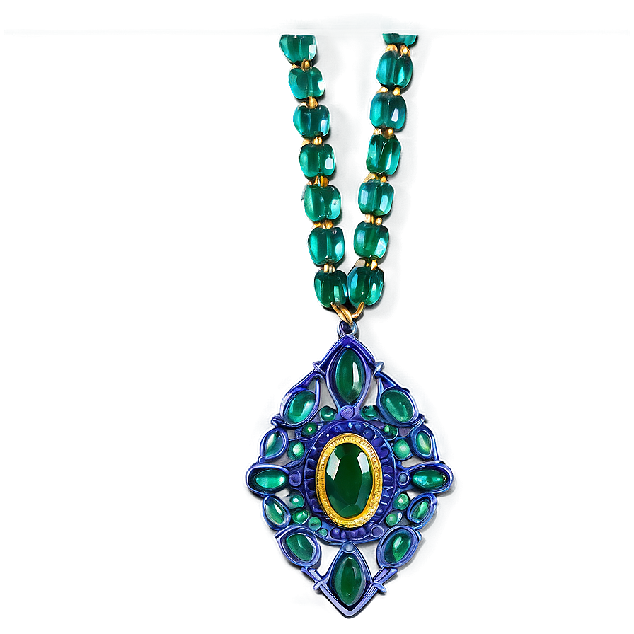 Mystic Emerald Amulet Png 06122024