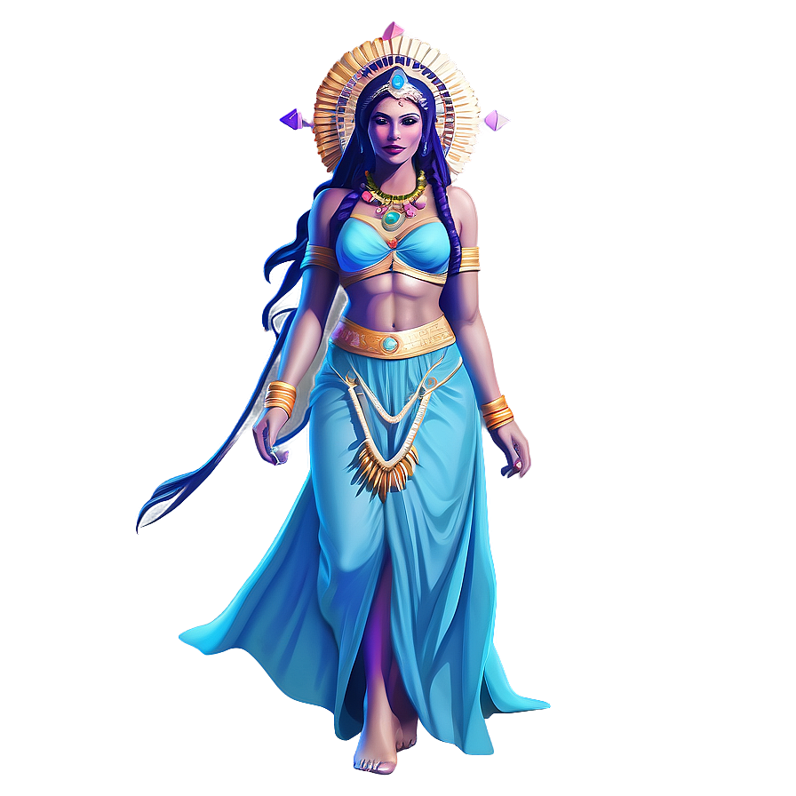 Mystic Goddess Illustration Png 3