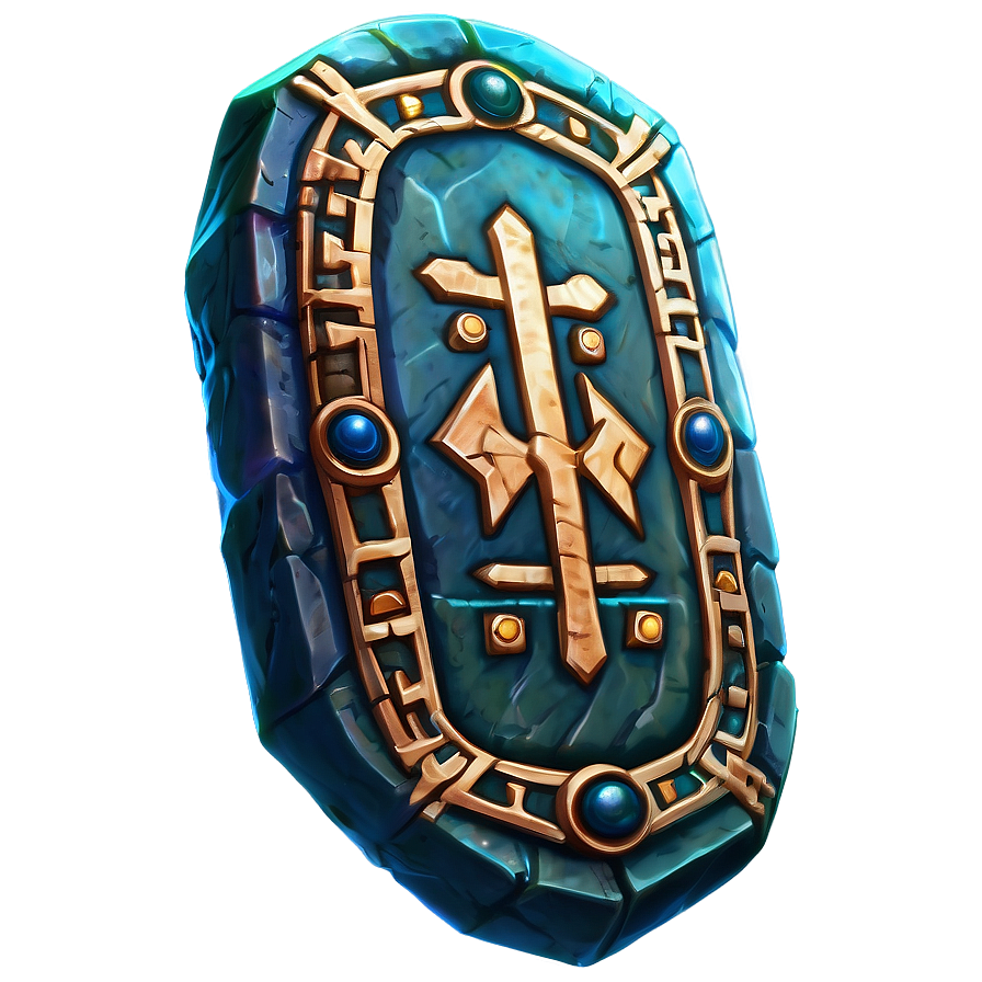 Mystic Power Rune Stone Png Rgi