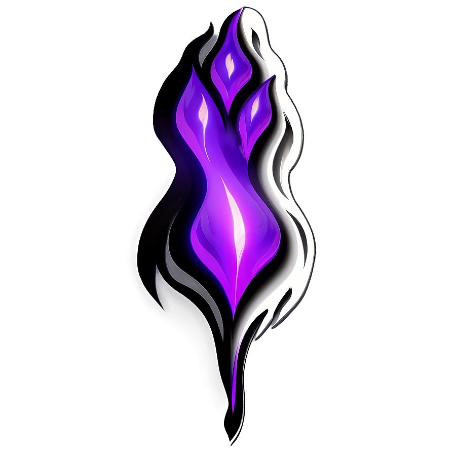 Mystic Purple Flame Png 61