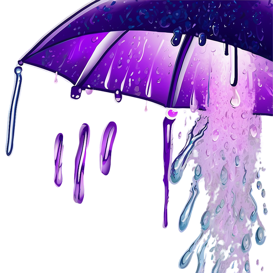 Mystic Purple Rain Scene Png 3