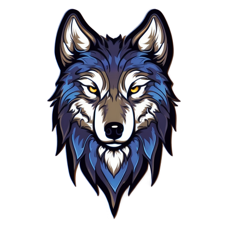 Mystic Wolf Face Symbol Png 1