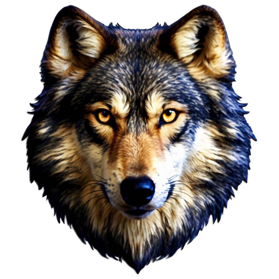 Mystic Wolf Face Symbol Png 3