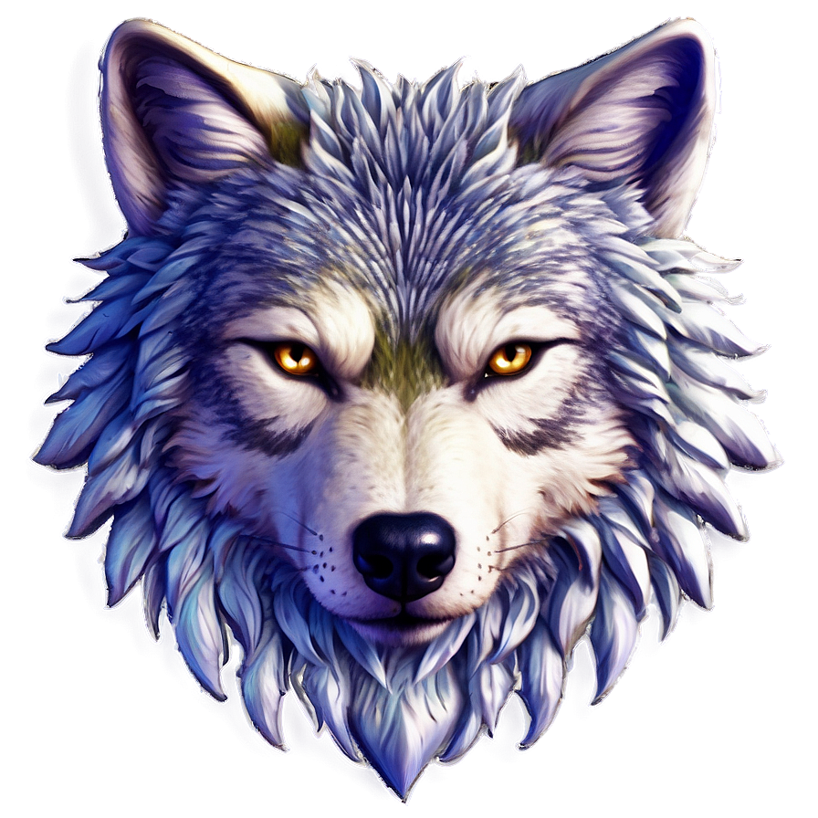 Mystic Wolf Face Symbol Png Gbs22