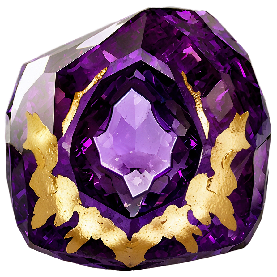 Mystical Amethyst Gemstone Png Ptj66