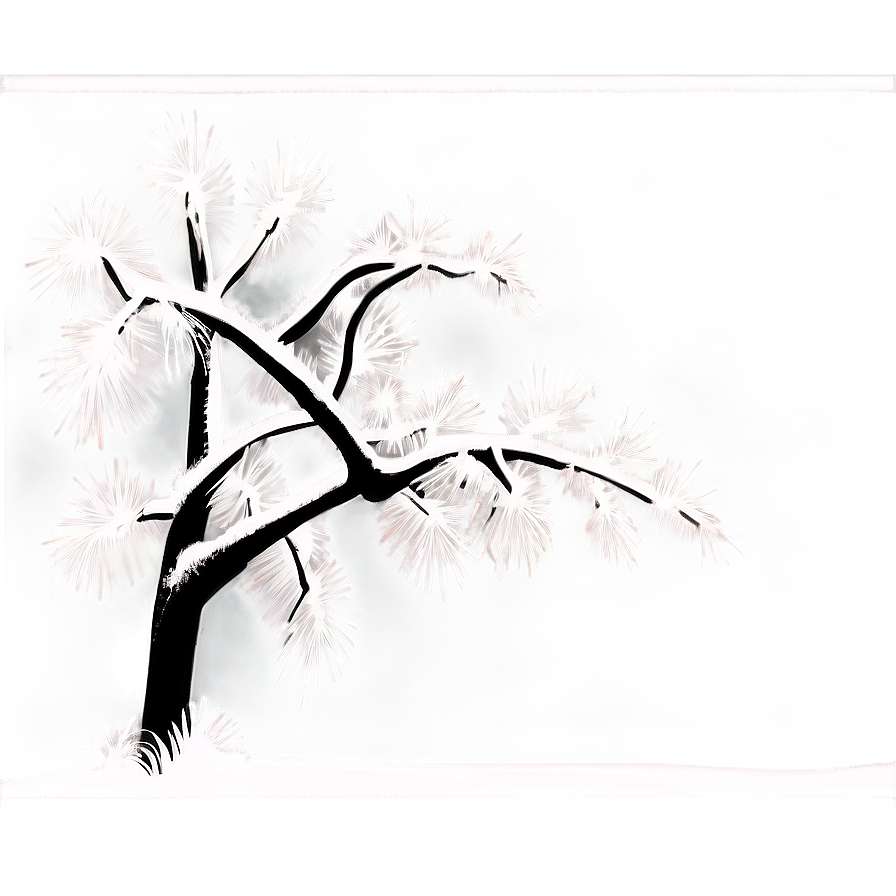 Mystical Black And White Tree Drawing Png Oaq78