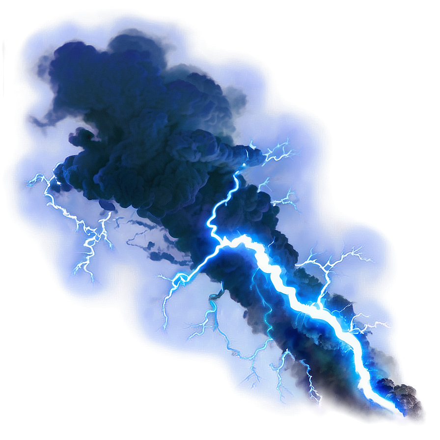 Mystical Blue Lightning Png Mtq14