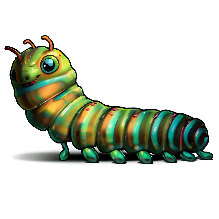 Mystical Caterpillar Fantasy Png 05232024