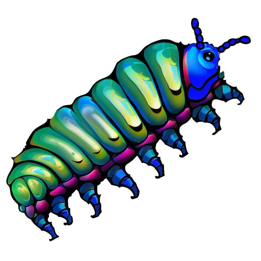 Mystical Caterpillar Fantasy Png Cbi