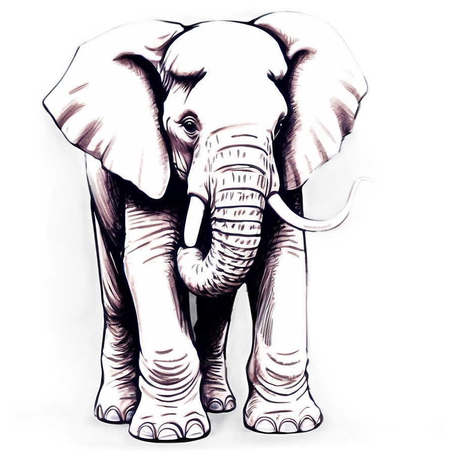 Mystical Elephant Fantasy Art Png 05032024