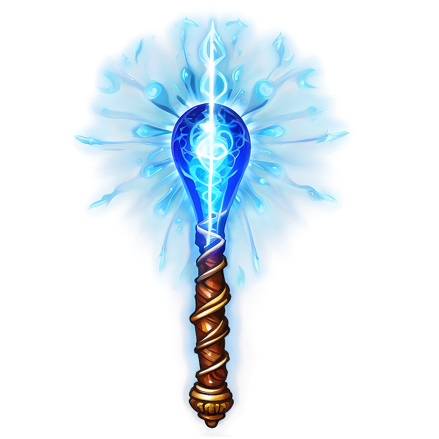 Mystical Energy Wand Png 05252024