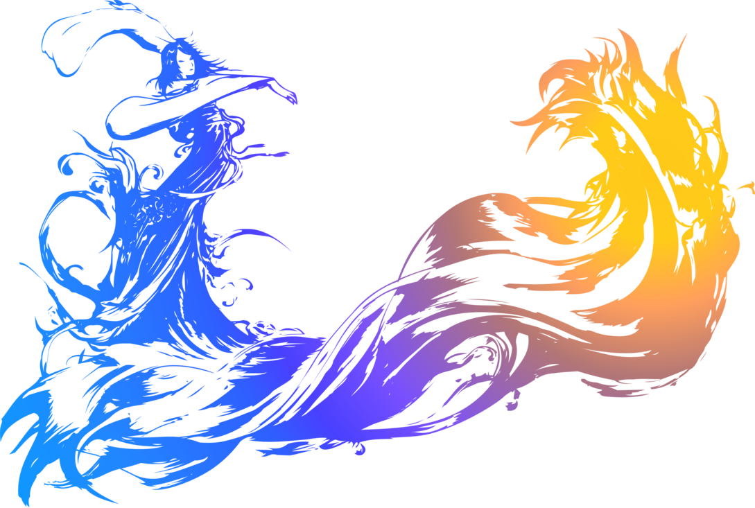 Mystical_ Firebird_and_ Wizard_ Silhouette