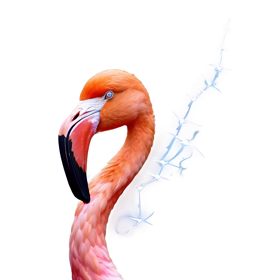 Mystical Flamingo Night Scene Png Ope46