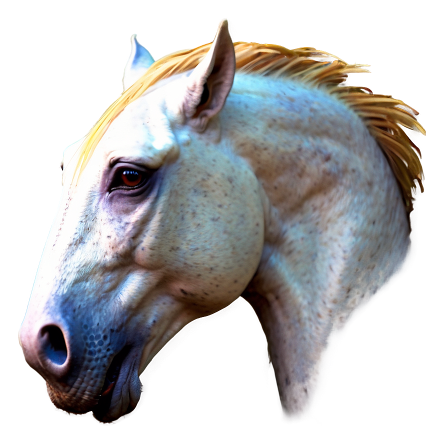 Mystical Horse Head Vision Png 25