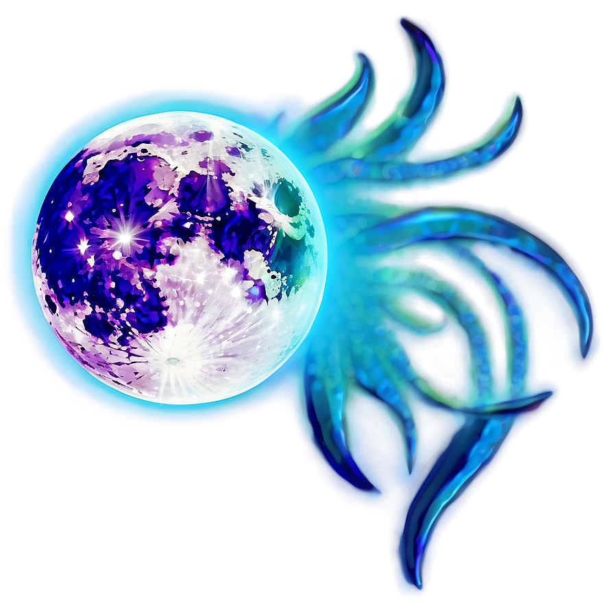 Mystical Moon Fantasy Png Muf