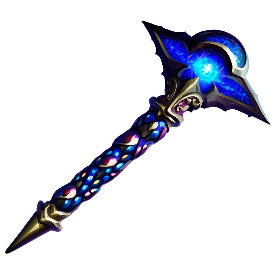 Mystical Power Wand Png 81