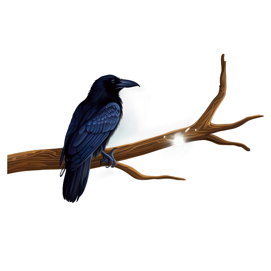 Mystical Raven In Moonlight Png 52