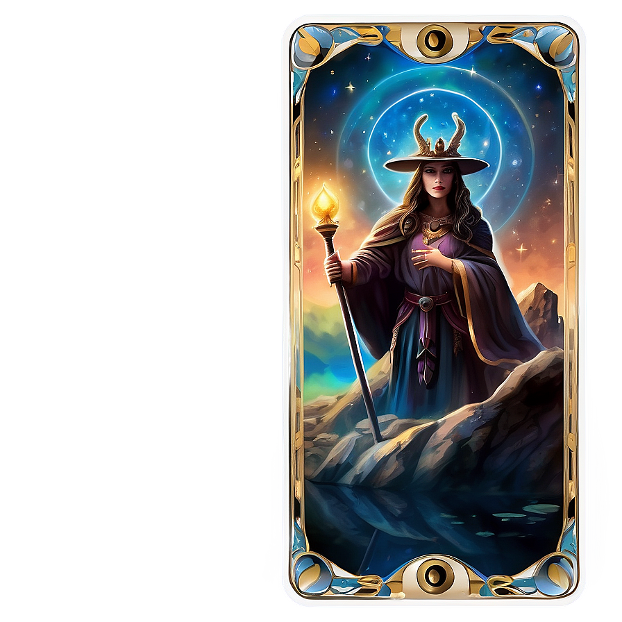 Mystical Tarot Card Template Png 83