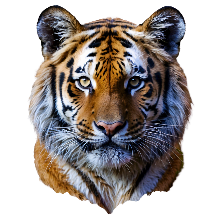 Mystical Tiger Face Aura Png 06252024