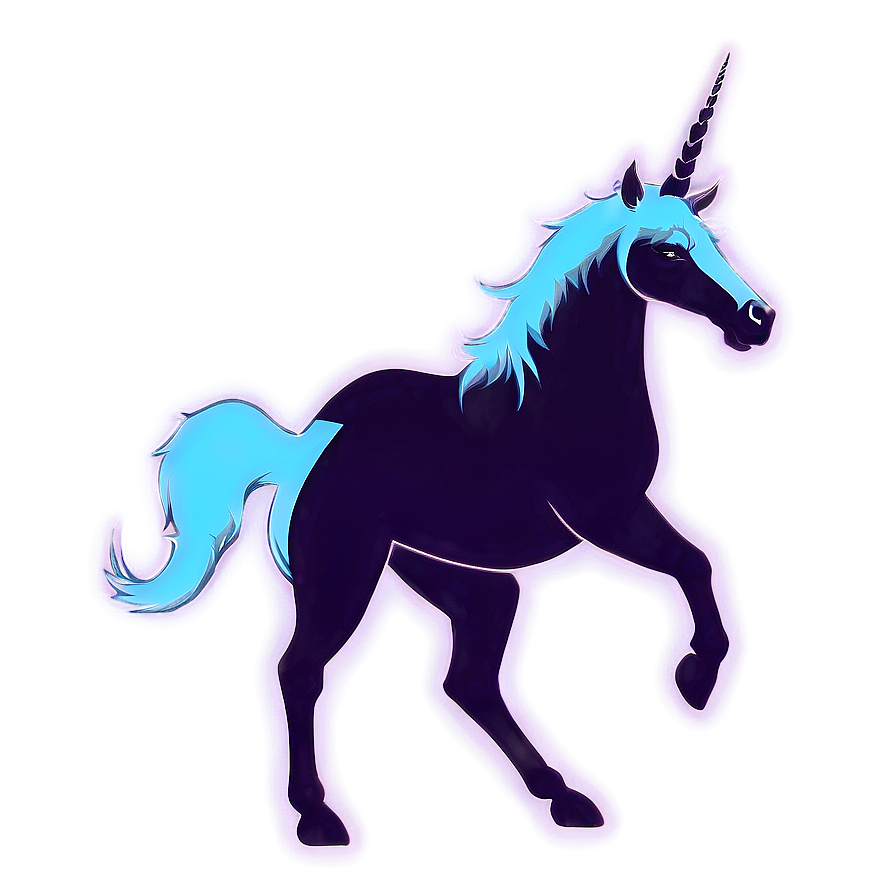 Mystifying Unicorn Silhouette Png 3