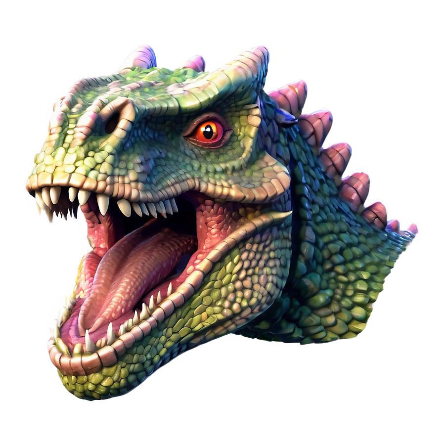 Mythical Dinosaur Head Png 06292024