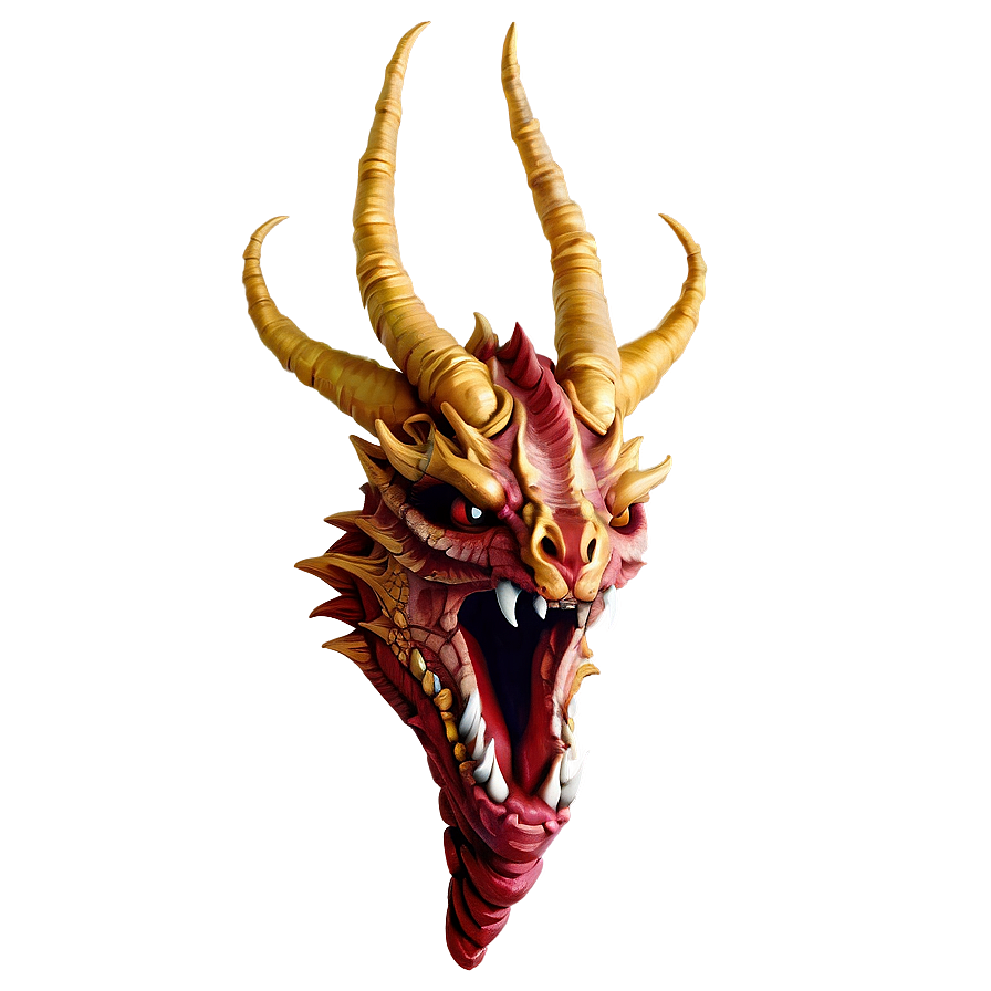 Mythical Dragon Horns Png 28