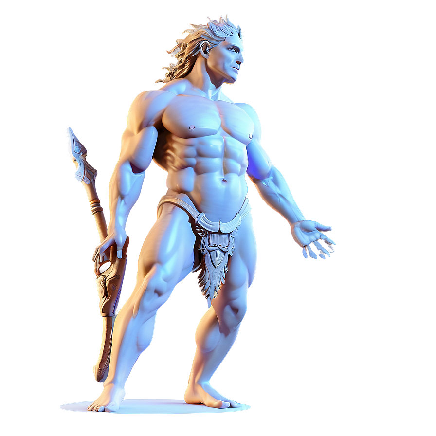 Mythical Figure Sketch Png Veo