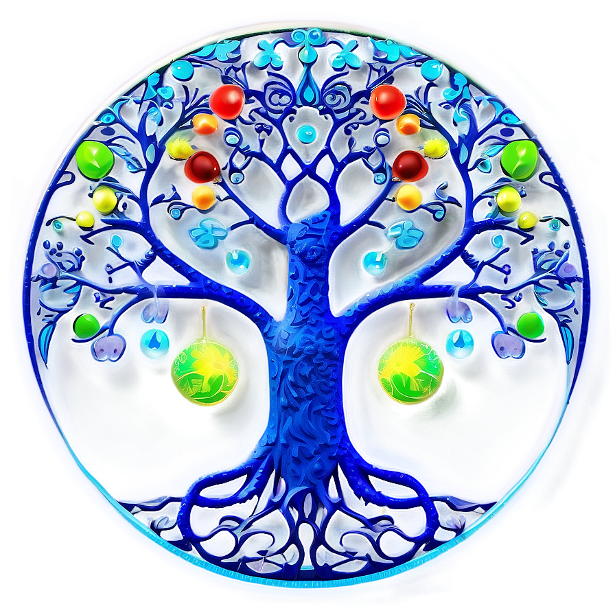 Mythical Tree Of Life In Mist Png 74