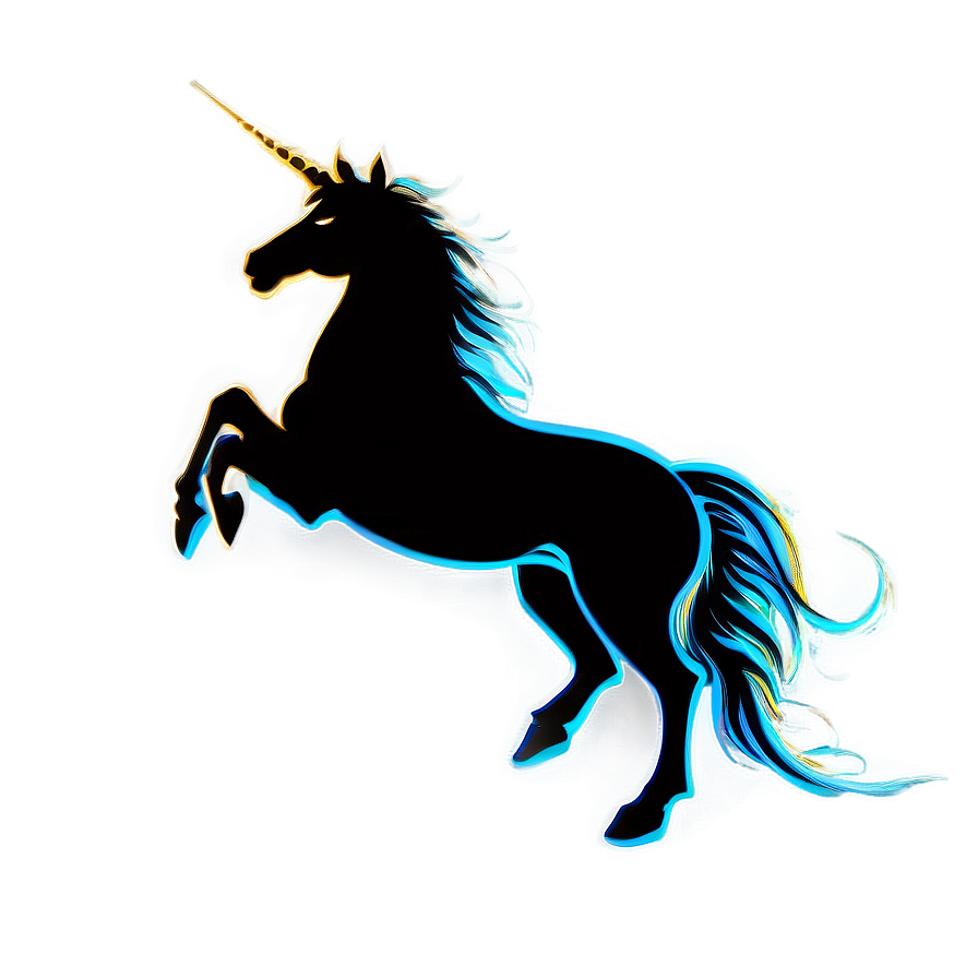 Mythical Unicorn Silhouette Png Xff60