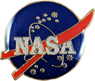 N A S A Logo Enamel Pin