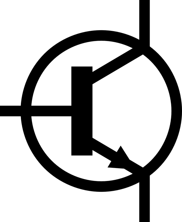 N P N Transistor Symbol.svg