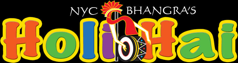 N Y C_ Bhangras_ Holi_ Hai_ Event_ Logo